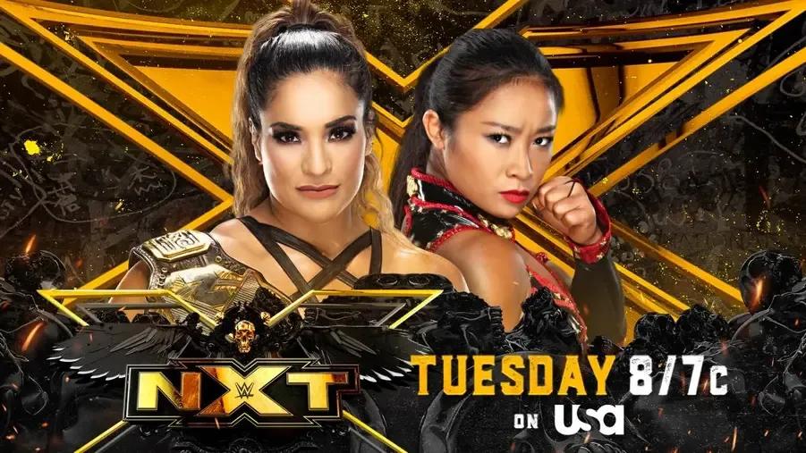 Raquel Gonzalez vs. Xia Li- WWE NXT July 2021.jpg