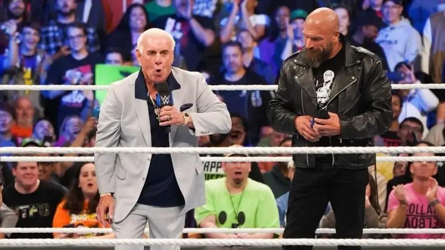 Ric Flair and Triple H on WWE Smackdown.jpg