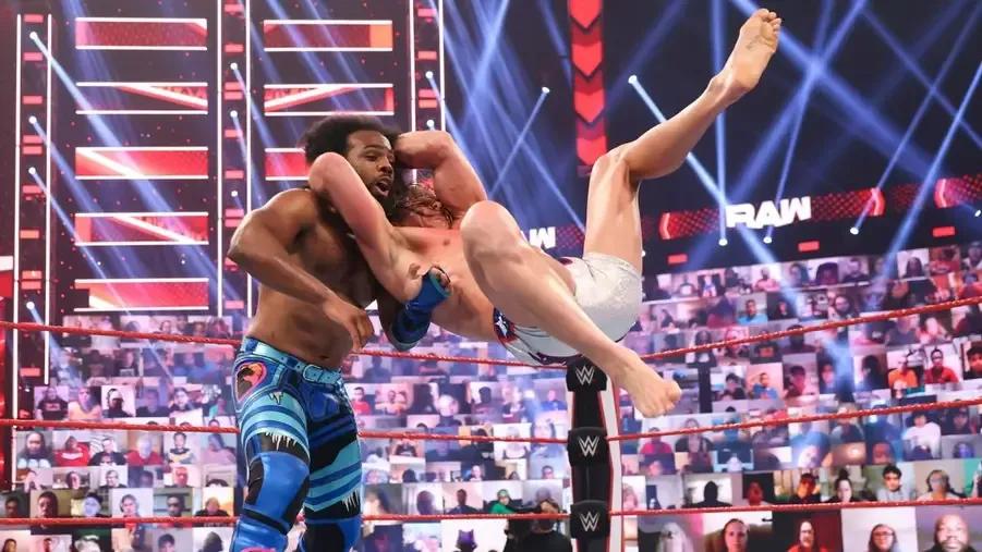 Riddle xavier woods rko wwe raw may 2021