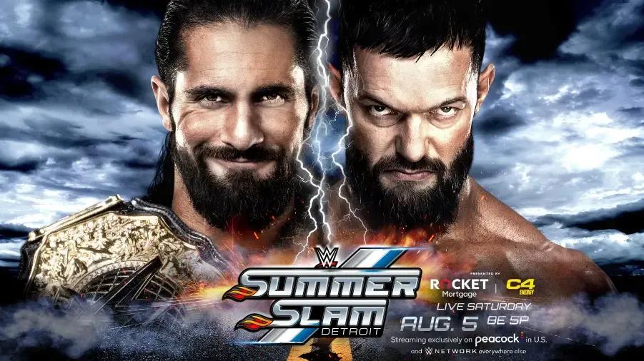 Rollins vs Balor WWE SummerSlam 2023 poster.jpg