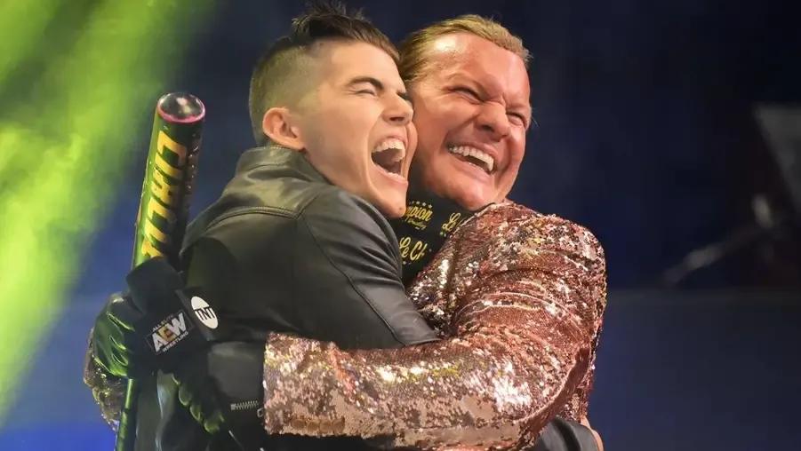 Sammy Guevara- Chris Jericho- AEW Dynamite.jpg