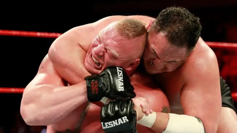 Samoa Joe Brock Lesnar Great Balls of Fire.jpg