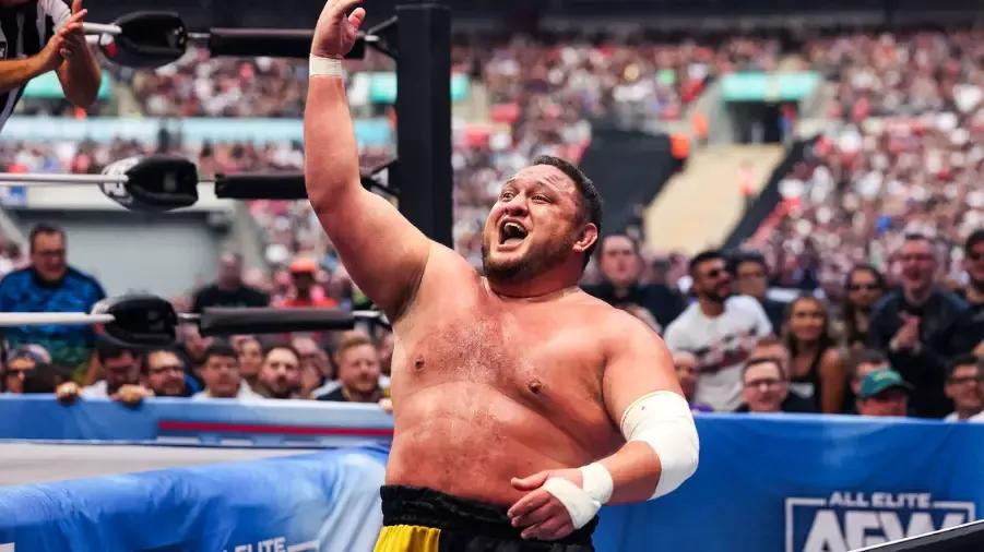 Samoa Joe overjoyed All In 2023.jpg