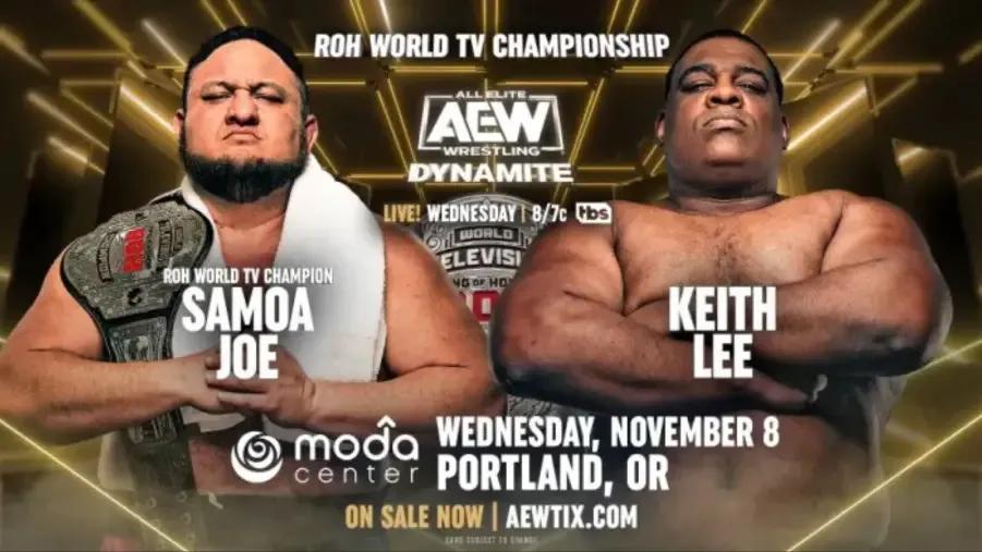 Samoa Joe vs. Keith Lee AEW Dynamite.jpg