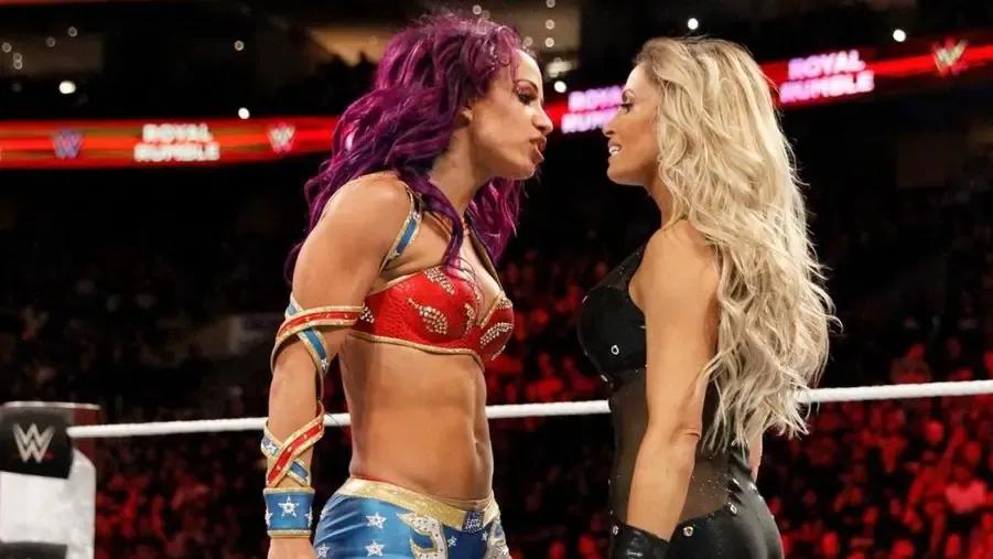 Sasha Banks- Trish Stratus- WWE Royal Rumble 2018.jpg