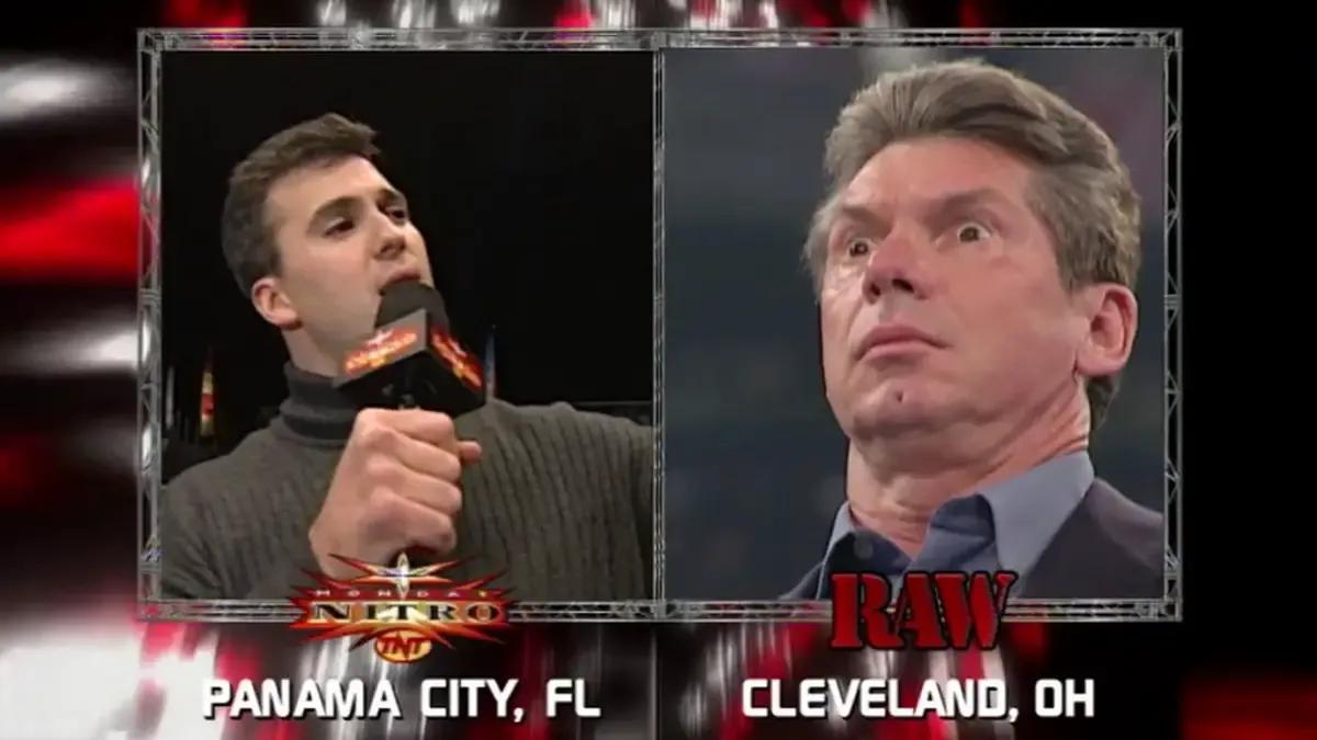 Shane McMahon Vince McMahon WCW March 2001.jpg