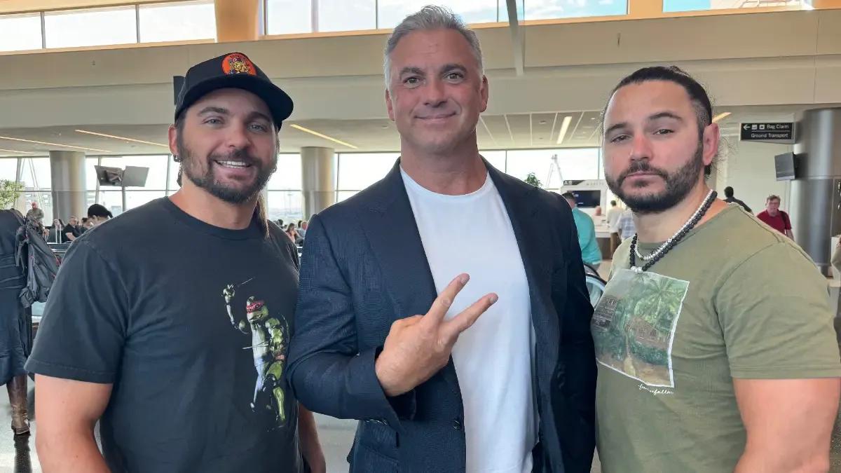 Shane McMahon Young Bucks September 2024 flight.jpg