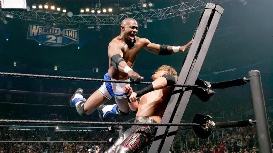 Shelton benjamin wrestlemania 21