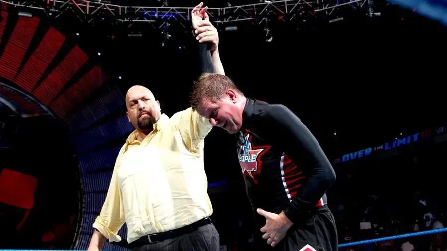 The Big Show helps John Laurenitis to beat John Cena at WWE Over the Limit 2012