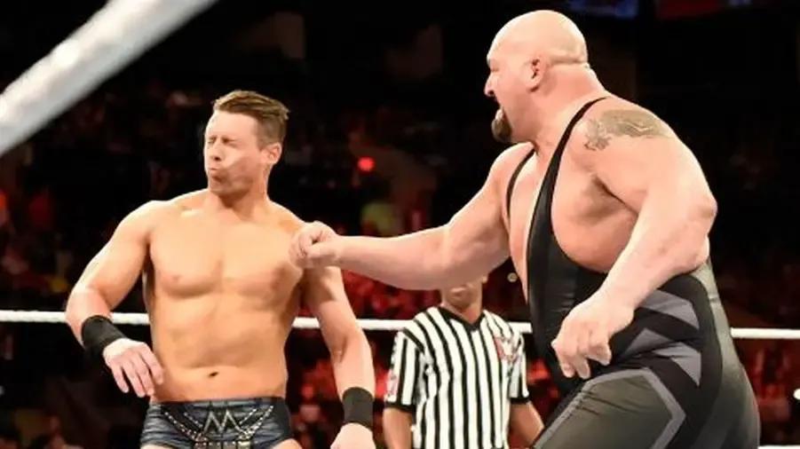 The Big Show knocks out the Miz on WWE Raw in April 2010