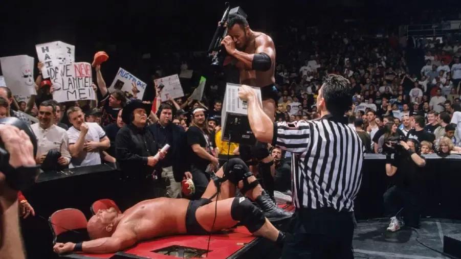 The rock steve austin backlash 1999