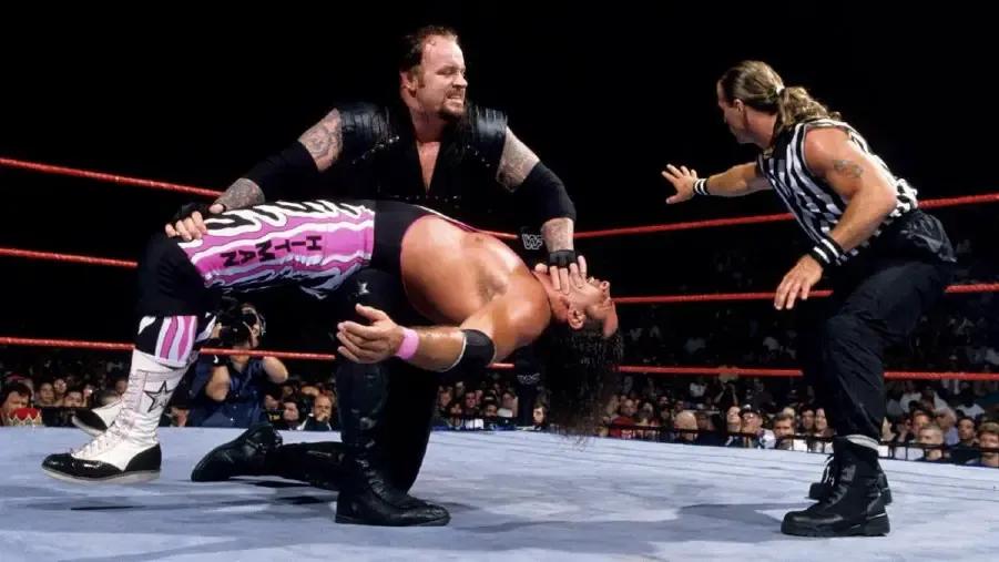 The undertaker bret hart summerslam 1997