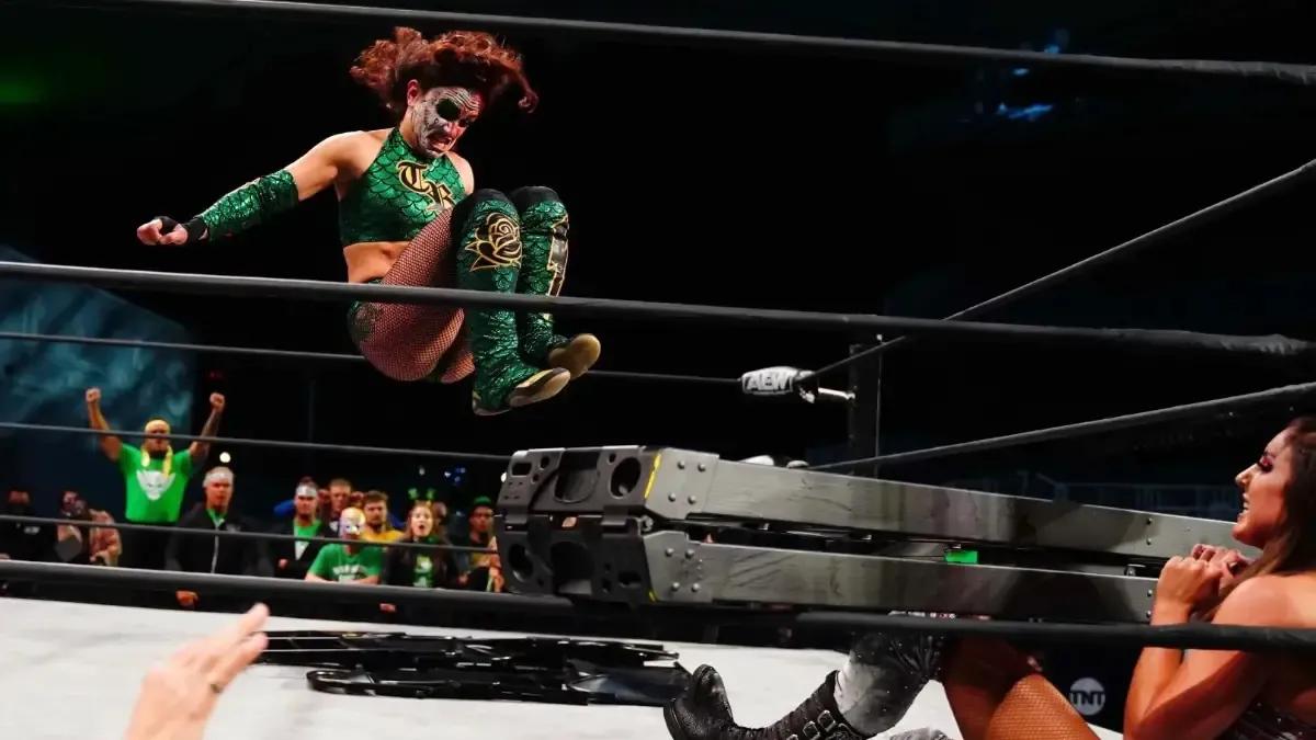 Thunder rosa britt baker lights out st. patrick s day slam march 2021