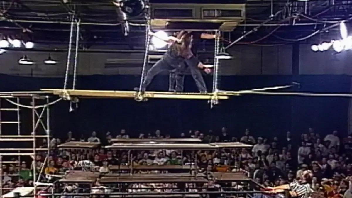 Tommy dreamer scaffold match