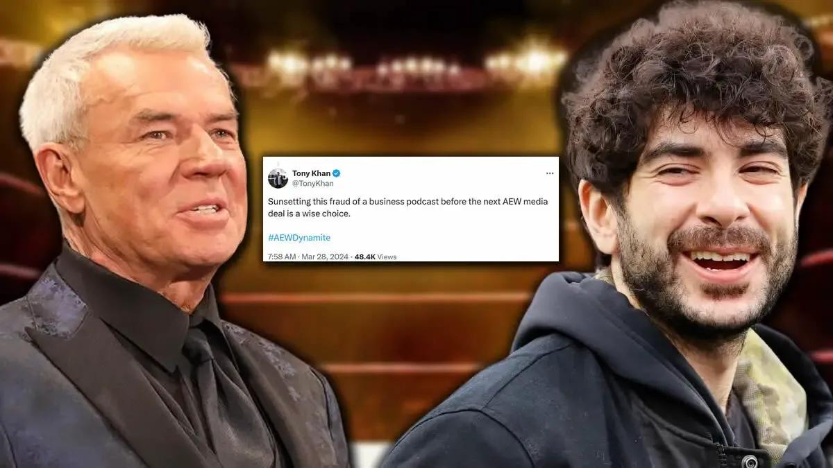 Tony Khan Eric Bischoff tweet March 2024.jpg