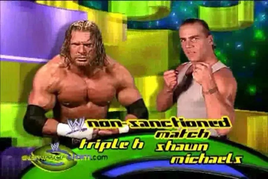 Triple h hbk summerslam wwe 2002 graphic