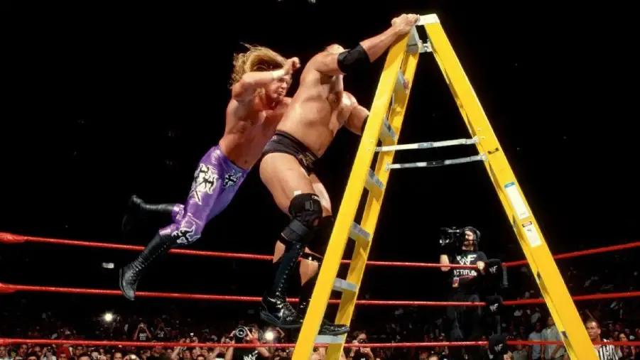 Triple h the rock summerslam 1998 1