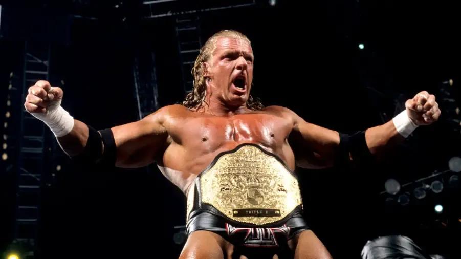 Triple h world heavyweight champion