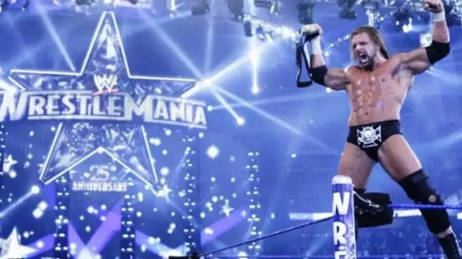 Triple h wrestlemania 25