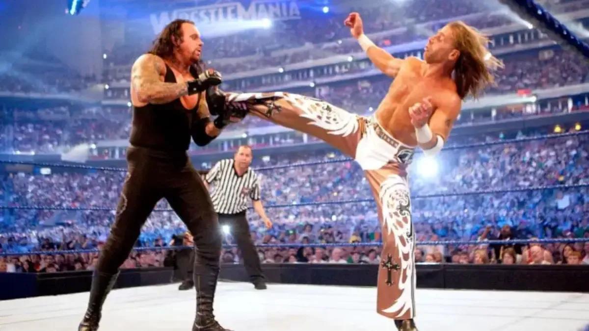 Undertaker shawn michaels wrestlemania 25 xxv 1