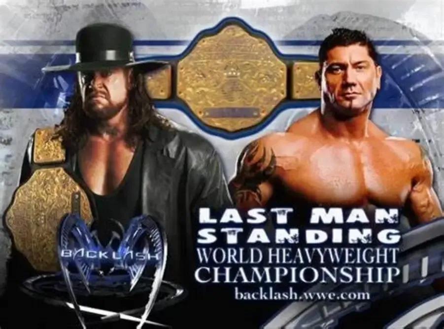 Undertaker v batista backlash 2007