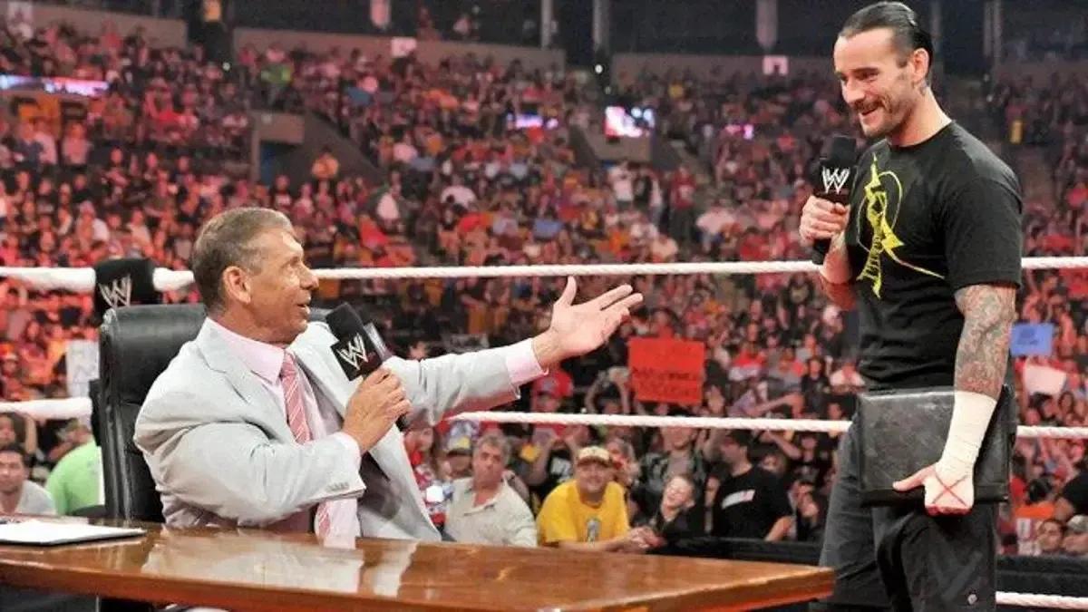 Vince mcmahon cm punk