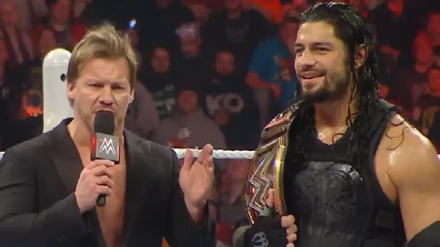 WWE Chris Jericho- Roman Reigns- 2016.jpg