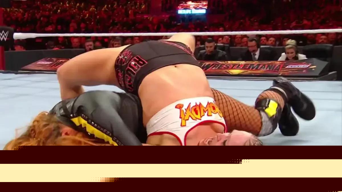 Wrestlemania 35 botched finish