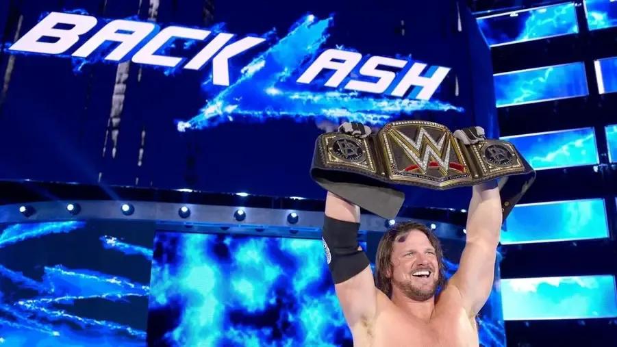 Wwe backlash 2016 aj styles