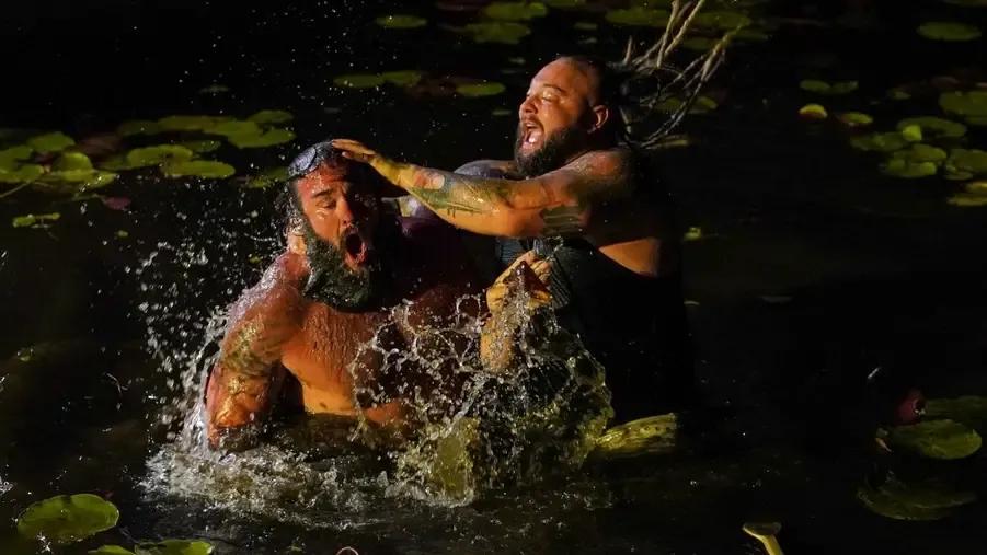 Wwe bray wyatt bruan strowman swamp fight