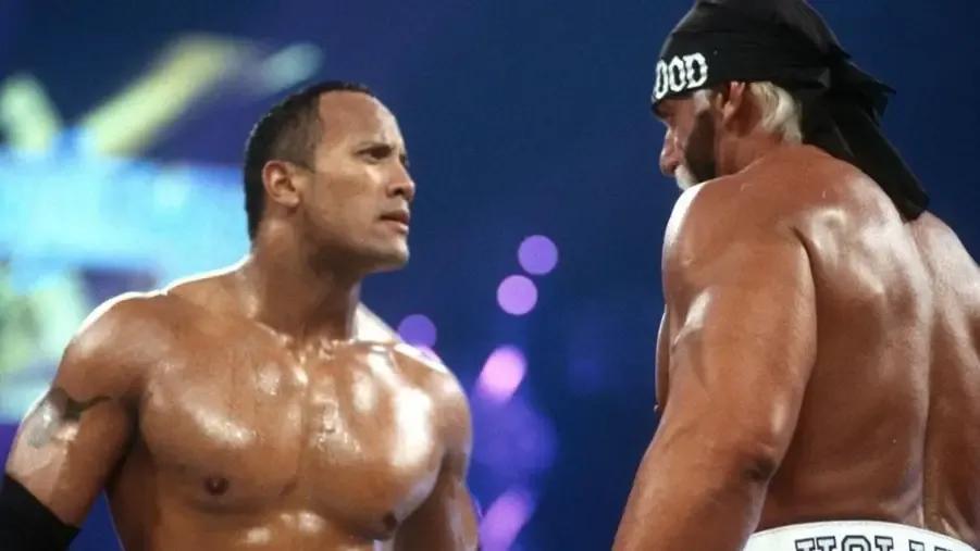 Wwe wrestlemania 18 rock v hulk hogan