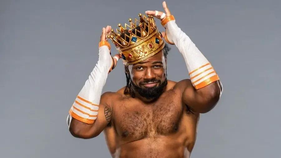 Xavier Woods- King Woods- WWE October 2021.jpg