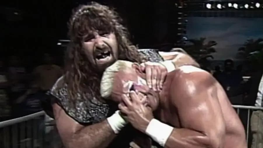 Cactus Jack Sting WCW Beach Blast 1992.jpg